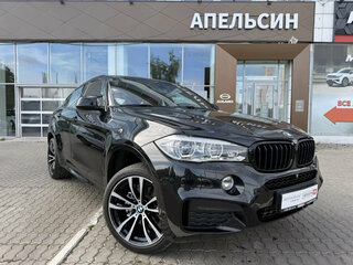2017 BMW X6 40d II (F16), чёрный, 3850000 рублей, вид 1
