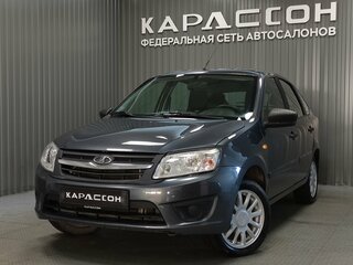 2016 Lada (ВАЗ) Granta I, серый, 460000 рублей, вид 1