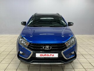 2021 Lada (ВАЗ) Vesta SW Cross I, синий, 1240000 рублей, вид 2