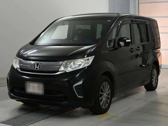 2016 Honda Stepwgn V, чёрный, 1090000 рублей - вид 2