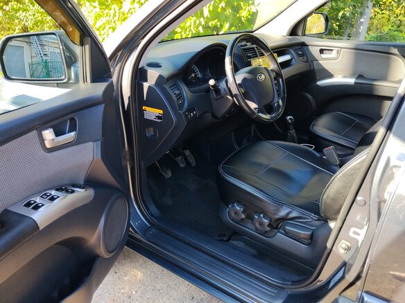 2008 Kia Sportage II, серый, 850000 рублей - вид 6