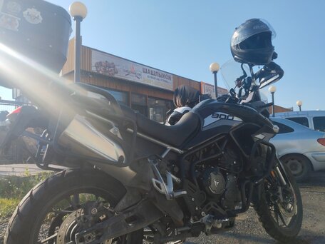 2022 Triumph Tiger 900, чёрный, 1150000 рублей, вид 3