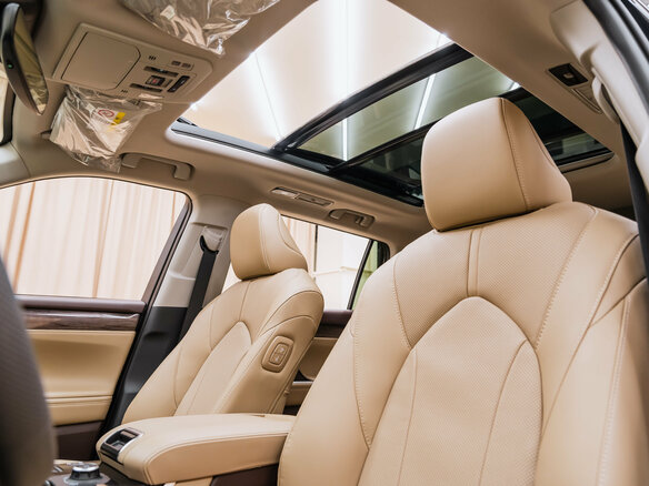 2026 Toyota Highlander IV (XU70), чёрный - вид 14