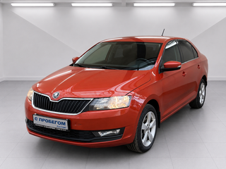 2017 Skoda Rapid I Рестайлинг, оранжевый, 1200000 рублей, вид 1