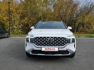 2020 Hyundai Santa Fe IV Рестайлинг, белый, 3585000 рублей, вид 4