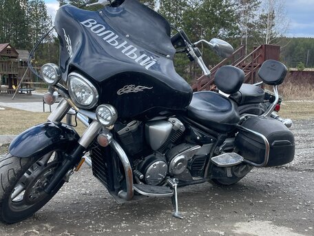 2007 Yamaha XVS1300, чёрный, 850000 рублей, вид 4