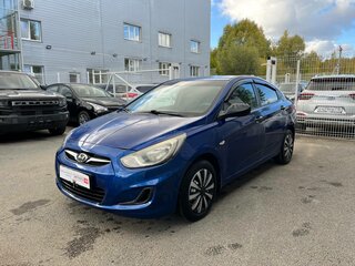 2014 Hyundai Solaris I, синий, 603021 рублей, вид 4