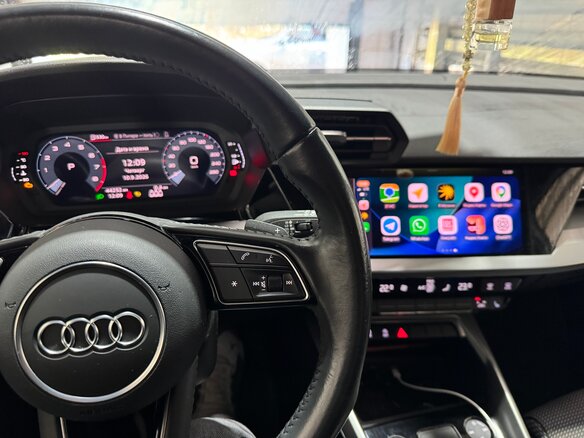 2022 Audi A3 Sportback 35 TFSI IV (8Y), белый, 2600000 рублей - вид 7