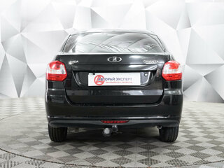 2015 Lada (ВАЗ) Granta I, чёрный, 425000 рублей, вид 4