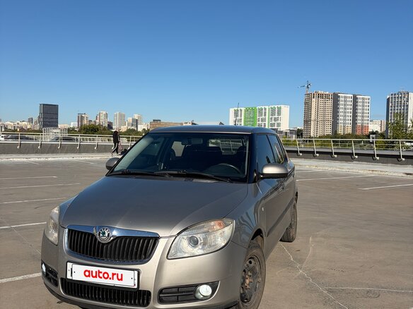 2008 Skoda Fabia II, серый, 480000 рублей