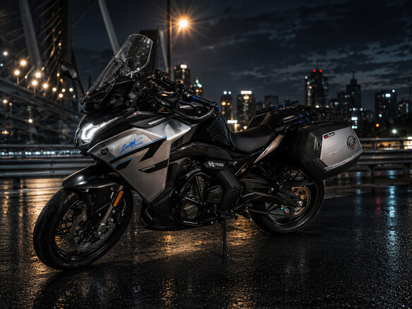 2023 CFMoto 650GT, чёрный, 580000 рублей