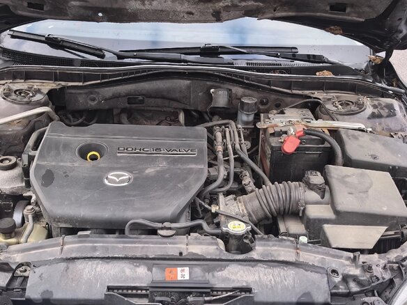 2007 Mazda 6 I (GG) Рестайлинг, пурпурный, 500000 рублей - вид 17