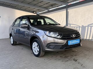 2021 Lada (ВАЗ) Granta I Рестайлинг, серый, 739000 рублей, вид 4