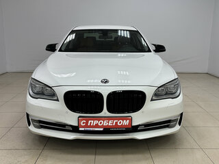 2012 BMW 7 серии 740d xDrive V (F01/F02/F04) Рестайлинг, белый, 2275000 рублей, вид 2