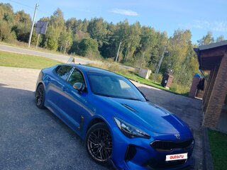 2019 Kia Stinger I, синий, 2600000 рублей, вид 3