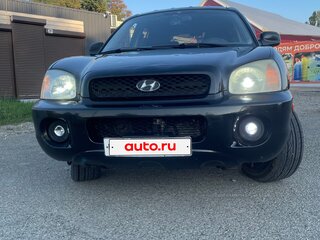 2003 Hyundai Santa Fe I, чёрный, 650000 рублей, вид 3