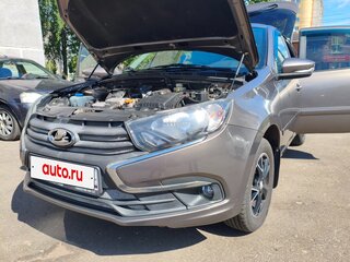 2019 Lada (ВАЗ) Granta I Рестайлинг, коричневый, 612000 рублей, вид 3