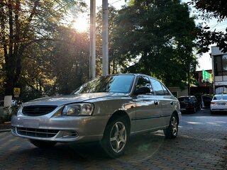 2002 Hyundai Accent II, серебристый, 235000 рублей, вид 3