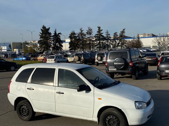 2012 Lada (ВАЗ) Kalina I, белый, 169000 рублей - вид 3