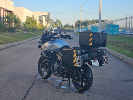 2008 Suzuki V-Strom 1000, серый, 560000 рублей, вид 4