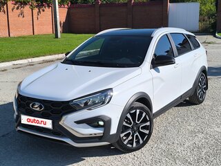 2024 Lada (ВАЗ) Vesta SW Cross I Рестайлинг (NG), белый, 1620000 рублей, вид 1