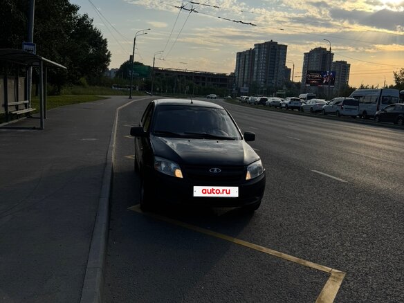 2012 Lada (ВАЗ) Granta I, серый - вид 2