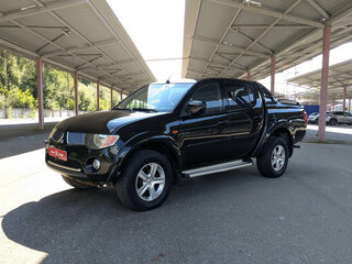2008 Mitsubishi L200 IV, чёрный, 1274900 рублей, вид 3