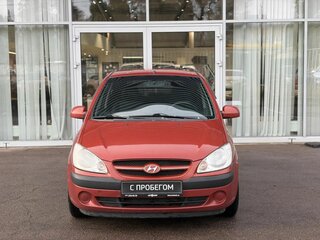2007 Hyundai Getz I Рестайлинг, красный, 495000 рублей, вид 2