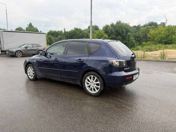 2008 Mazda 3 I (BK) Рестайлинг, синий - вид 8