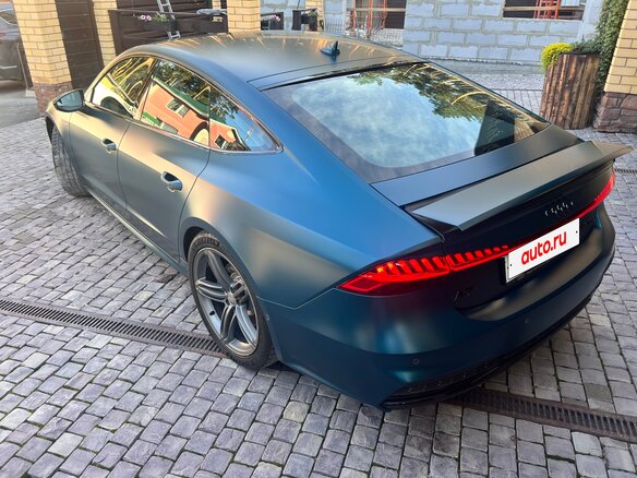 2019 Audi A7 55 TFSI II (4K), зелёный, 5300000 рублей - вид 5