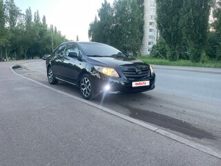 2008 Toyota Corolla AMT X (E140, E150), чёрный, 650000 рублей, вид 2