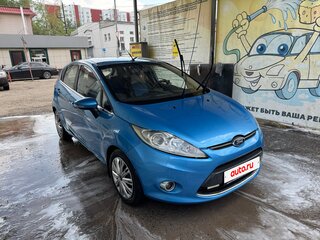 2011 Ford Fiesta Mk6, голубой, 550000 рублей, вид 3