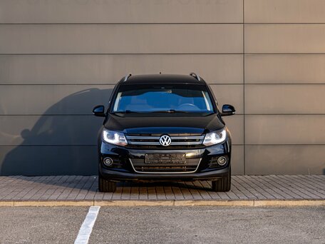 2013 Volkswagen Tiguan I Рестайлинг, чёрный, 1355000 рублей, вид 2