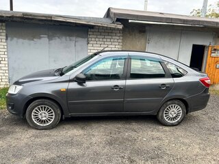 2016 Lada (ВАЗ) Granta I, серебристый, 400000 рублей, вид 4