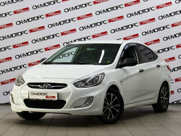 2013 Hyundai Solaris I, белый