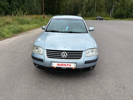 2002 Volkswagen Passat B5 Рестайлинг, голубой, 270000 рублей, вид 2