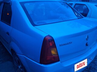 2008 Renault Logan I, серебристый, 307000 рублей, вид 4