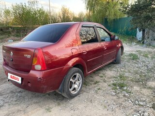 2008 Renault Logan I, красный, 275000 рублей, вид 4