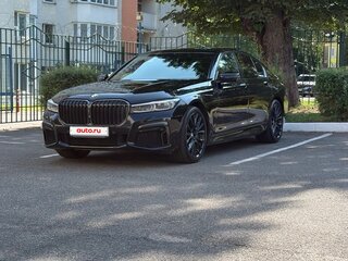 2019 BMW 7 серии 730d xDrive VI (G11/G12) Рестайлинг, чёрный, 5500000 рублей, вид 1