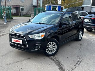 2013 Mitsubishi ASX I Рестайлинг, чёрный, 1120000 рублей, вид 2