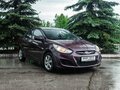 2011 Hyundai Solaris I, фиолетовый, 485000 рублей