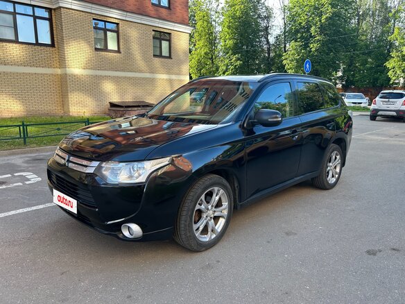 2013 Mitsubishi Outlander III, чёрный, 1330000 рублей - вид 7
