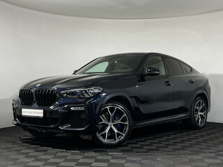2021 BMW X6 40i III (G06), чёрный, 6189000 рублей, вид 1