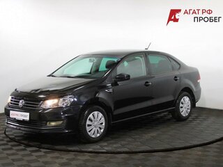 2019 Volkswagen Polo V Рестайлинг, чёрный, 760000 рублей, вид 2