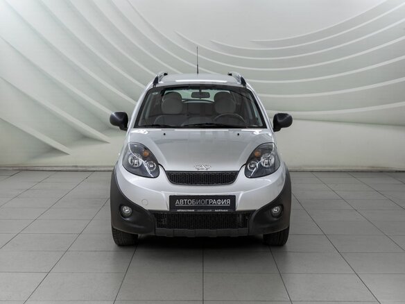 2014 Chery IndiS (S18D) I, серебристый - вид 1