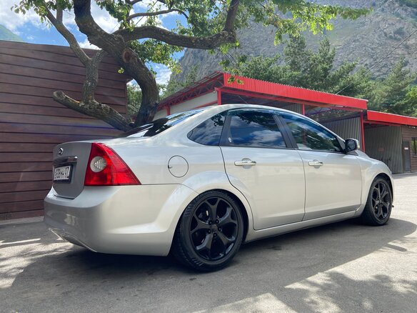 2008 Ford Focus II Рестайлинг, серебристый - вид 11