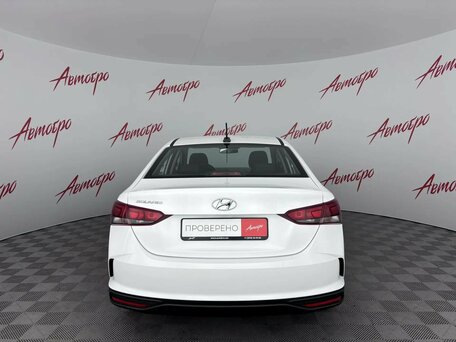 2022 Hyundai Solaris II Рестайлинг, белый, 1299000 рублей, вид 4