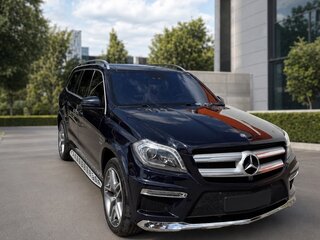 2013 Mercedes-Benz GL-Класс 500 II (X166), синий, 2500000 рублей, вид 2