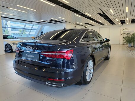 2021 Audi A6 45 TFSI V (C8), синий, 3488000 рублей, вид 2
