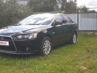2012 Mitsubishi Lancer X Рестайлинг, чёрный, 1140000 рублей, вид 1